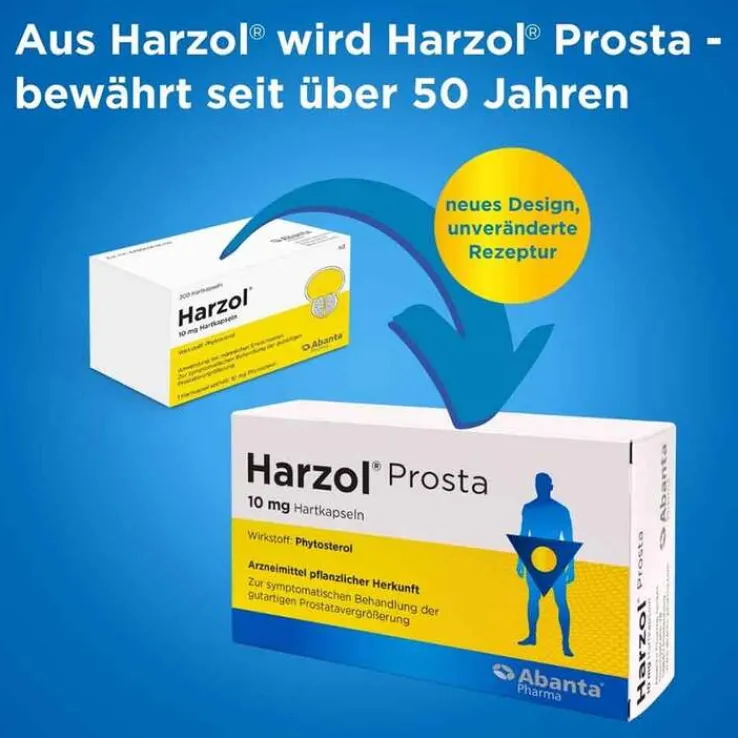 Harzol Prosta 10 mg Hartkapseln, 100 St