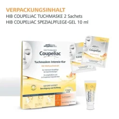 Haut in Balance Coupeliac Tuchmasken Intensiv-Kur, 1 St> Gesichtsmasken Für Ein Gepflegtes Hautbild