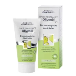 Medipharma Cosmetics Haut in Balance Olivenöl Derm.Akut Salbe, 75 ml> Trockene & Sensible Haut