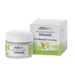 Medipharma Cosmetics Haut in Balance Olivenöl Feuchtigkeitspflege 3%, 50 ml> Trockene Haut