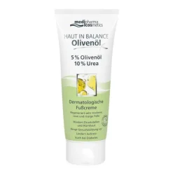 Medipharma Cosmetics Haut in Balance Olivenöl Fußcreme 5%Oliven.10%Urea, 100 ml> Fußpflegeprodukte
