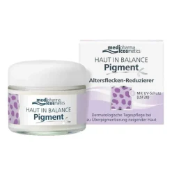 Medipharma Cosmetics Haut in Balance Pigment Altersflecken-Reduzierer Creme, 50 ml> Pigmentflecken