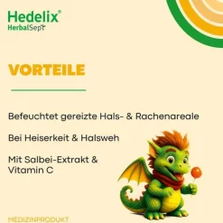 Dr. Theiss Hedelix Herbalsept Hals Lutscher Kids, 6 St><noscript><img width=