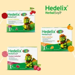Dr. Theiss Hedelix Herbalsept Hals Lutscher Kids, 6 St><noscript><img width=