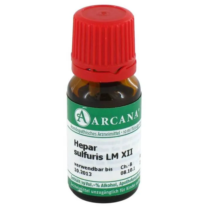 Arcana Hepar sulfuris LM 12 Dilution, 10 ml> E-L|H
