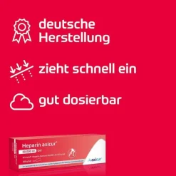 Heparin axicur® 60.000 I.E. Gel, 100 g