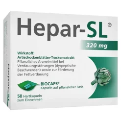 Hepar-SL® 320 mg Hartkapseln, 50 St