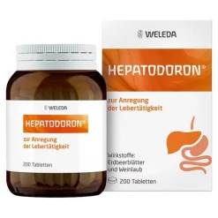 Weleda Hepatodoron Tabletten, 200 St>Kinder Leber & Galle|Abführmittel