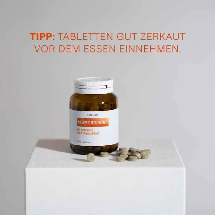 Weleda Hepatodoron Tabletten, 200 St>Kinder Leber & Galle|Abführmittel