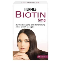 Hermes BIOTIN® 5 mg Tabletten, 30 St> Vitamin B7 (Biotin)