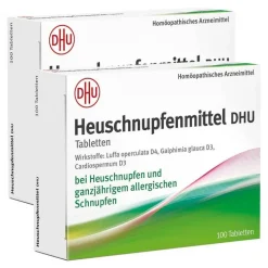 DHU Heuschnupfenmittel Tabletten, 2x100 St> Homöopathische Allergiemittel|Allergie Tabletten