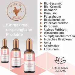 Himalayas Dreams Ayurveda Haaröl Vitalising Indian Summer, 100 ml