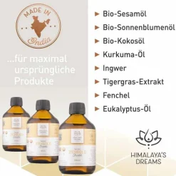 Himalayas Dreams Ayurveda Ziehgold Shakti Öl, 250 ml