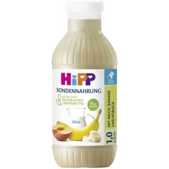 Hipp Sondennahrung Milch Banane & Pfirsich KS.Fl., 500 ml