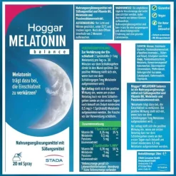 Hoggar Melatonin balance Einschlafspray, 20 ml
