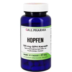 Hecht Pharma Hopfen 125 mg GPH Kapseln, 90 St> Hirnleistung & Nerven