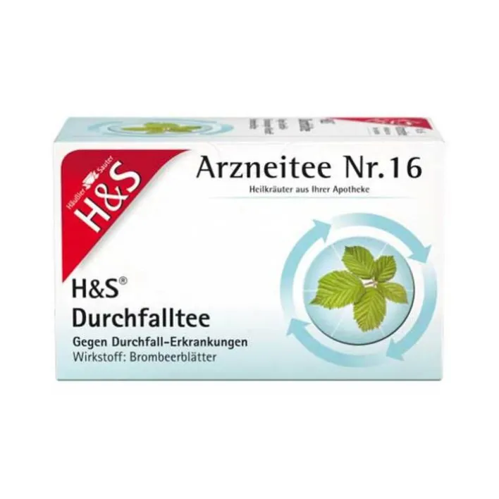 H&S Tee H&S Durchfalltee Filterbeutel, 20X1.5 g> Durchfallmittel