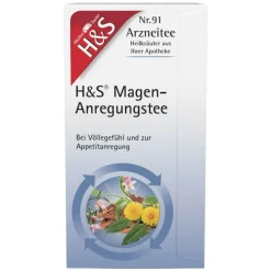 H&S Tee H&S® Magen-Anregungstee Filterbeutel, 20X2.0 g> Magentee