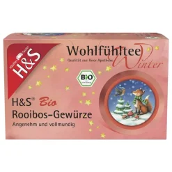 H&S Tee H&S Wintertee Bio Rooibos-Gewürze Filterbeutel, 20X2.0 g> Rooibos Tee|Bio Tee