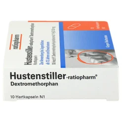 Hustenstiller Ratiopharm Dextromethorphan Kapseln, 10 St