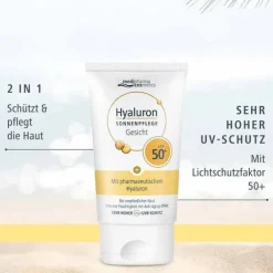 Hyaluron Sonnenpflege Gesicht LSF 50+ , 50 ml