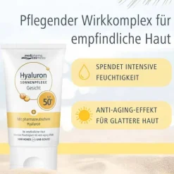 Hyaluron Sonnenpflege Gesicht LSF 50+ , 50 ml