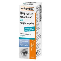 Hyaluron-Ratiopharm Gel Augentropfen, 10 ml