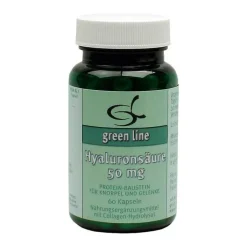 Green line Nutritheke Hyaluronsäure 50 mg Kapseln - green line, 60 St> Hyaluronsäure