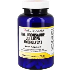Hecht Pharma Hyaluronsäure-Collagen Hydrolysat GPH Kapseln, 120 St> Kollagen|Hyaluronsäure