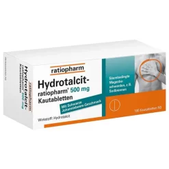 Ratiopharm Hydrotalcit 500 mg Kautabletten, 100 St> Sodbrennen Medikamente|Magentabletten