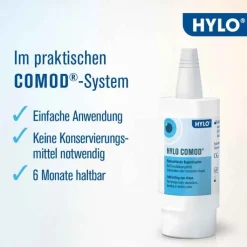 HYLO COMOD Augentropfen , 2x 2x10 ml