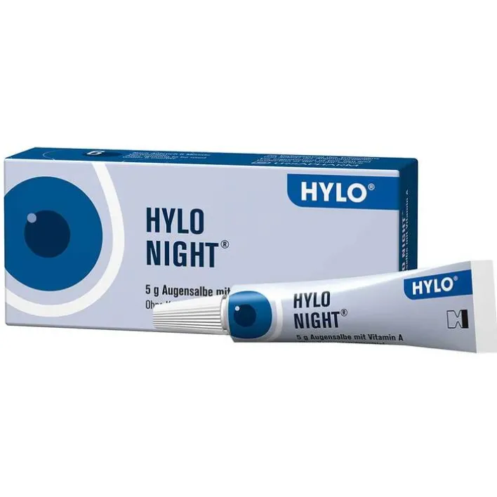 Hylo Night Augensalbe 5g, 5 g> Augensalbe