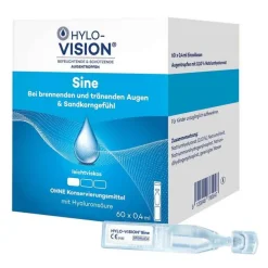 Hylo-Vision ® Sine Einzeldosispipetten, 60X0.4 ml> Augentropfen Trockene Augen