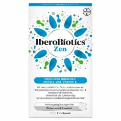 Iberobiotics Zen Kapseln, 2X14 St> Vitamin B2 (Riboflavin)