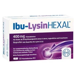 Ibu-Lysin Hexal 400 mg Filmtabletten, 50 St