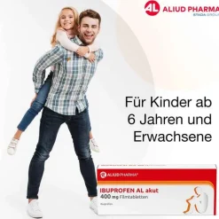 IBUPROFEN AL akut 400 mg Filmtabletten, 20 St