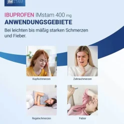 IMstam healthcare GmbH IBUPROFEN IMstam 400 mg Filmtabletten, 20 St><noscript><img width=