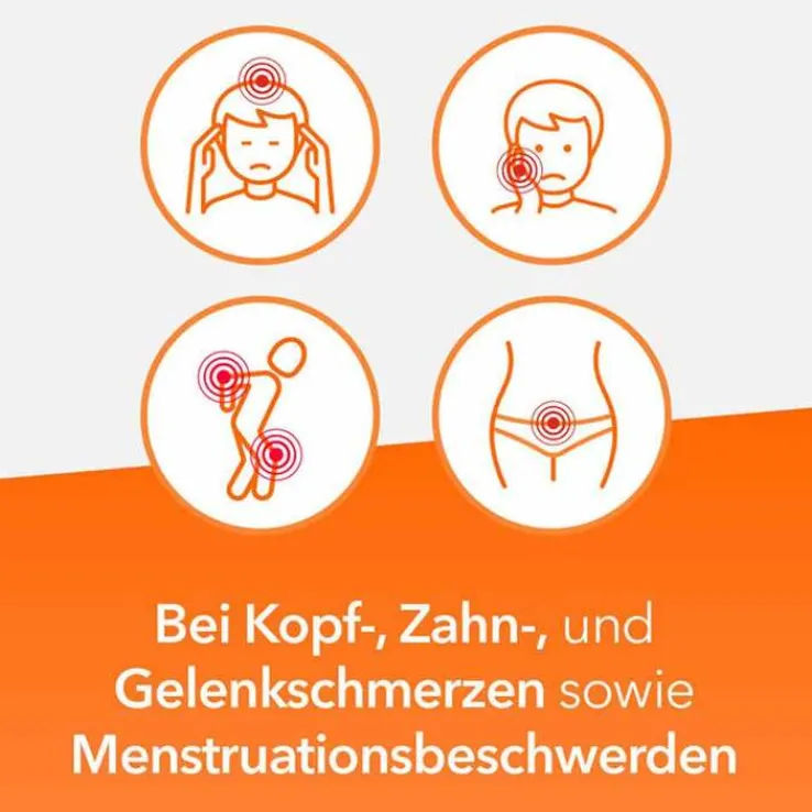 IBU-ratiopharm® 400 mg akut Schmerztabletten, 50 St