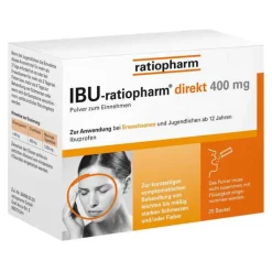 IBU-ratiopharm® direkt 400 mg Pulver zum Einnehmen, 20 St