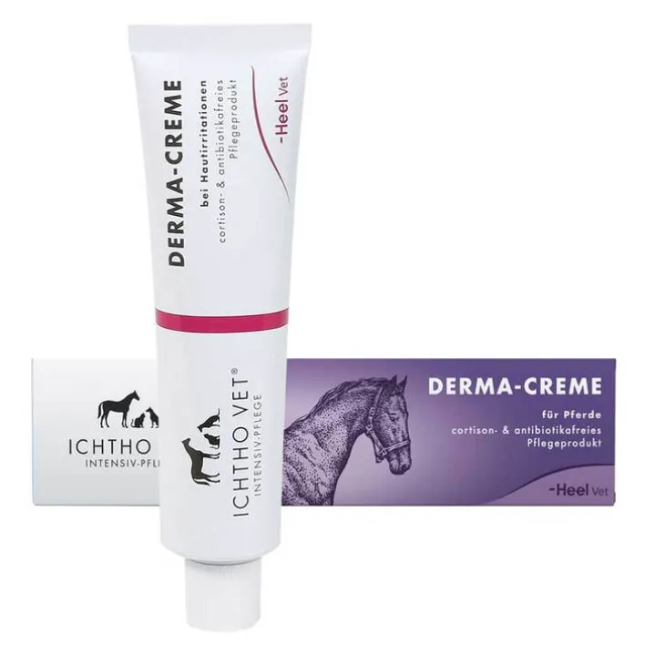 Ichtho Vet Derma-Creme, 2X50 g> Pferde