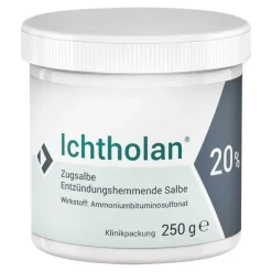 Ichtholan Zugsalbe 20%, 250 g> Arzneimittel Gegen Ekzeme & Entzündungen