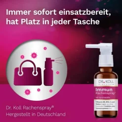 Dr. Koll Immun Rachenspray Gemmo Komplex Vit.B6 B12, 20 ml><noscript><img width=