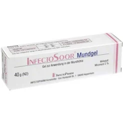 Infectosoor Mundgel, 40 g> Mundsoor-Medikamente