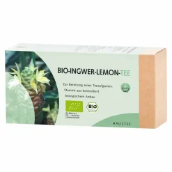 Ingwer Lemon Tee Bio Filterbeutel, 25 St