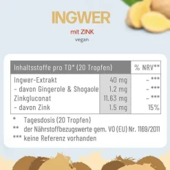 CannSol Ingwer-Zink Tropfen, 30 ml><noscript><img width=