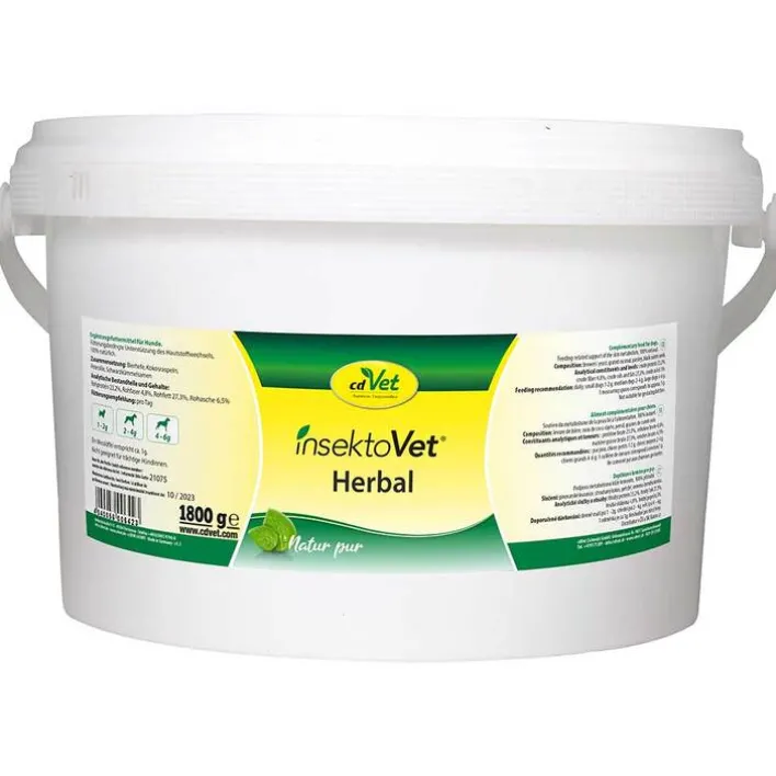 Cd Vet Insektovet Herbal Ergänzungsfutterm.Pulver für Hunde, 1.8 kg> Futter & Snacks