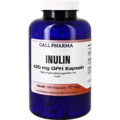 Inulin 420 mg GPH Kapseln, 360 St> Ballaststoffe