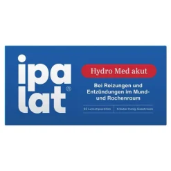 Ipalat Hydro Med akut Lutschpastillen, 32 St> Halsschmerztabletten