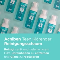 Isdin Acniben Teen klärende Gesichtsreinigung Schaum, 150 ml><noscript><img width=