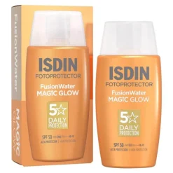 Isdin Fotoprotector Fusion Water Magic glow LSF 50, 50 ml> Lsf 50+|Gesicht